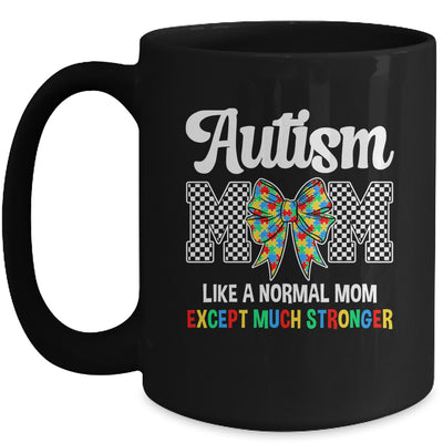 Autism Mom Coquette Bow Mama Mother's Day Autism Awareness Mug | teecentury