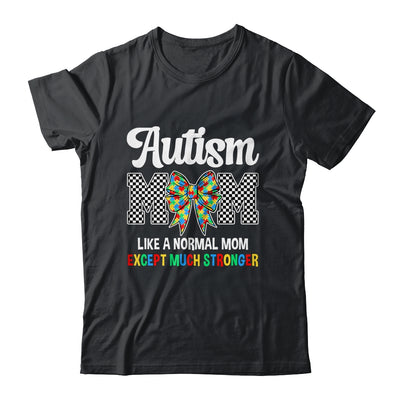 Autism Mom Coquette Bow Mama Mother's Day Autism Awareness Shirt & Tank Top | teecentury