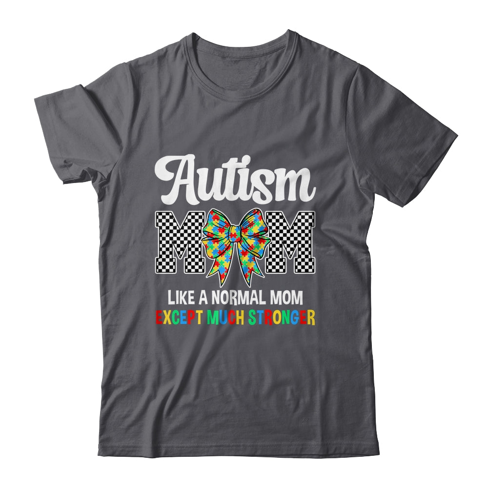 Autism Mom Coquette Bow Mama Mother's Day Autism Awareness Shirt & Tank Top | teecentury