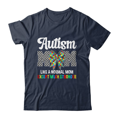 Autism Mom Coquette Bow Mama Mother's Day Autism Awareness Shirt & Tank Top | teecentury