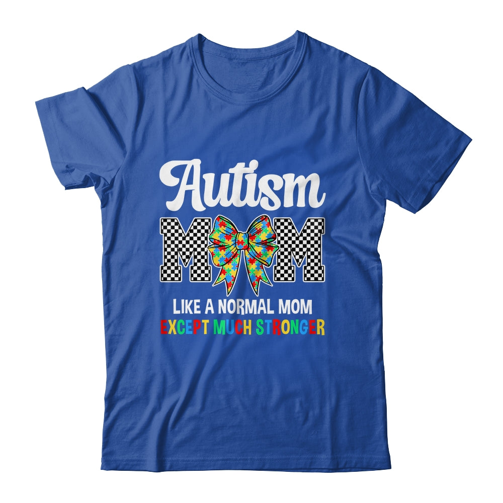 Autism Mom Coquette Bow Mama Mother's Day Autism Awareness Shirt & Tank Top | teecentury