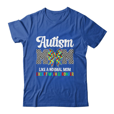 Autism Mom Coquette Bow Mama Mother's Day Autism Awareness Shirt & Tank Top | teecentury