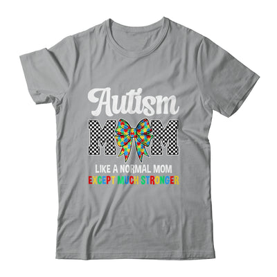 Autism Mom Coquette Bow Mama Mother's Day Autism Awareness Shirt & Tank Top | teecentury