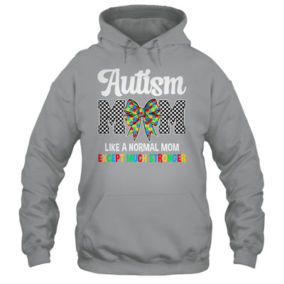 Autism Mom Coquette Bow Mama Mother's Day Autism Awareness Shirt & Tank Top | teecentury