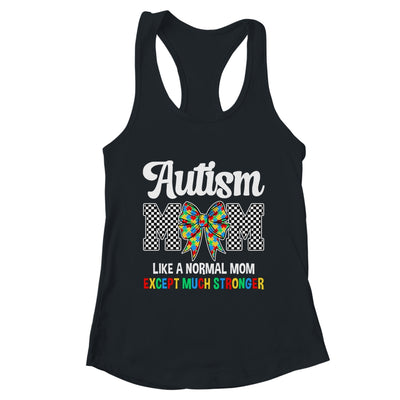 Autism Mom Coquette Bow Mama Mother's Day Autism Awareness Shirt & Tank Top | teecentury