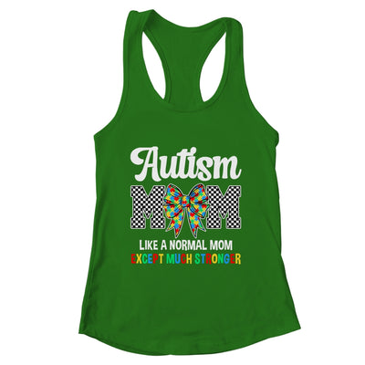 Autism Mom Coquette Bow Mama Mother's Day Autism Awareness Shirt & Tank Top | teecentury