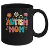 Autism Mom Mama Vintage Groovy Autism Awareness Day Women Mug | teecentury