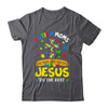 Autism Moms 2025 Do Their Best Let Jesus Do The Rest Shirt & Hoodie | teecentury