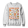 Autumn Leaves And Babies Please Fall Labor & Delivery Nurse Shirt & Sweatshirt | teecentury