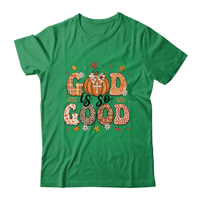 Autumn Pumpkin Christian Thanksgiving Faith God Is So Good Shirt & Sweatshirt | teecentury