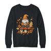 Autumn Season Design Leaves Owls And Cute Fall Gnome Shirt & Sweatshirt | teecentury