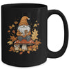 Autumn Season Design Leaves Owls And Cute Fall Gnome Mug | teecentury
