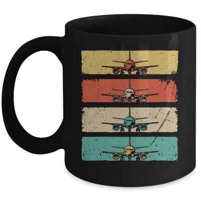 Aviation Airplane Flying Airline Funny Vintage Pilot Mug | teecentury