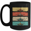 Aviation Airplane Flying Airline Funny Vintage Pilot Mug | teecentury