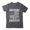 Awesome Like My Daughter Men Funny Fathers Day Dad Shirt & Hoodie | teecentury