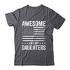 Awesome Like My Daughters Men Funny Fathers Day Dad Shirt & Hoodie | teecentury