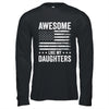 Awesome Like My Daughters Men Funny Fathers Day Dad Shirt & Hoodie | teecentury