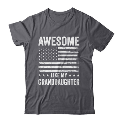 Awesome Like My Granddaugher Men Funny Fathers Day Grandpa Shirt & Hoodie | teecentury