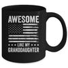 Awesome Like My Granddaugher Men Funny Fathers Day Grandpa Mug | teecentury