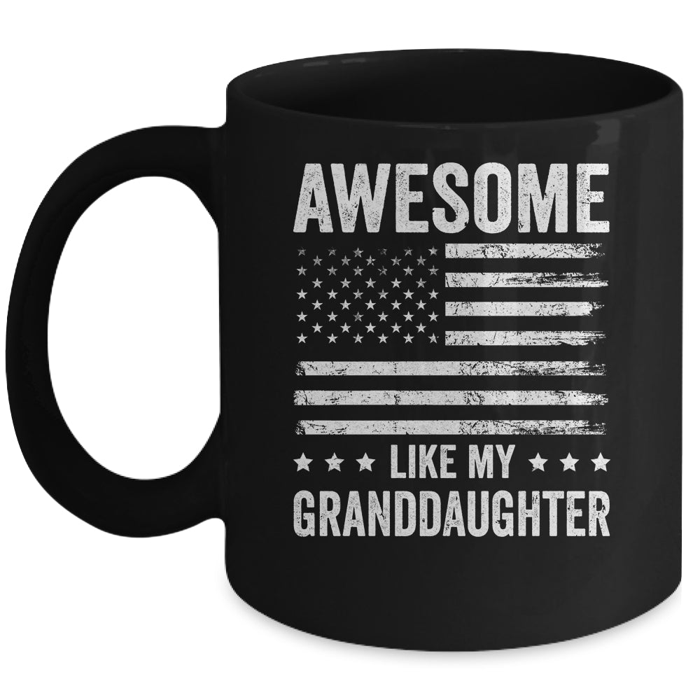 Awesome Like My Granddaugher Men Funny Fathers Day Grandpa Mug | teecentury