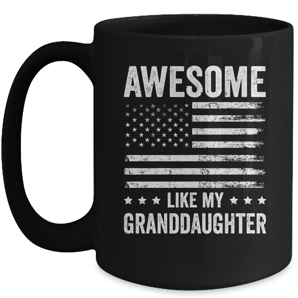 Awesome Like My Granddaugher Men Funny Fathers Day Grandpa Mug | teecentury