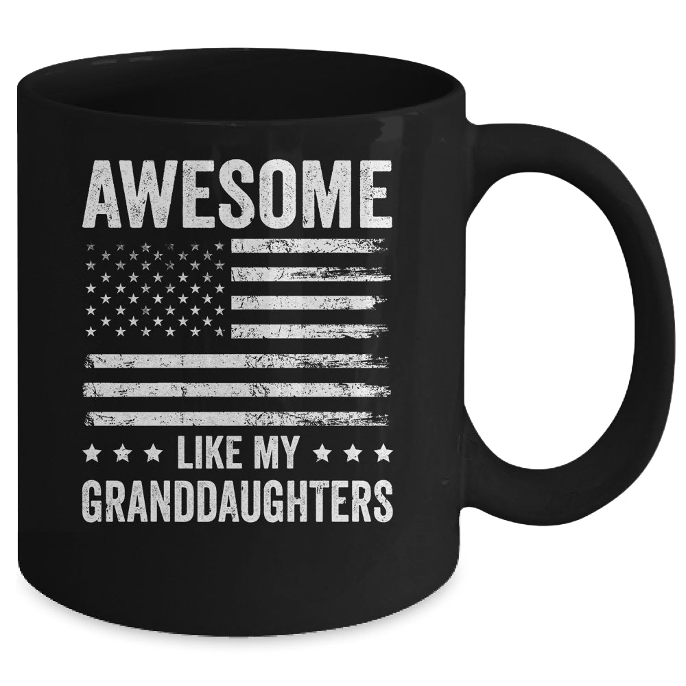 Awesome Like My Granddaughers Men Funny Fathers Day Grandpa Mug | teecentury