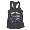 Awesome Like My Granddaughters Funny Fathers Day Pop Papa Shirt & Tank Top | teecentury