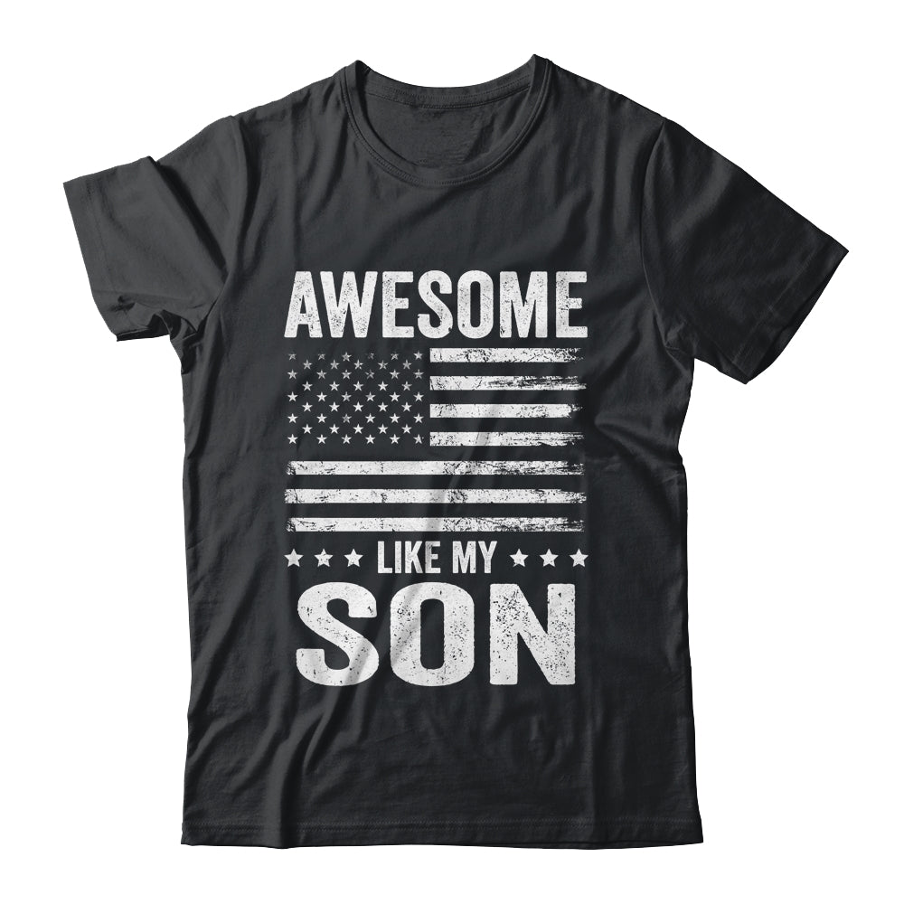 Awesome Like My Son Men Funny Fathers Day Dad Shirt & Hoodie | teecentury