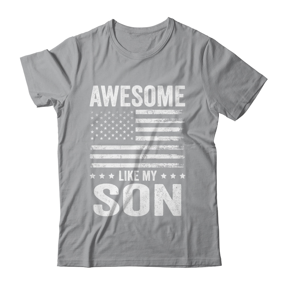 Awesome Like My Son Men Funny Fathers Day Dad Shirt & Hoodie | teecentury