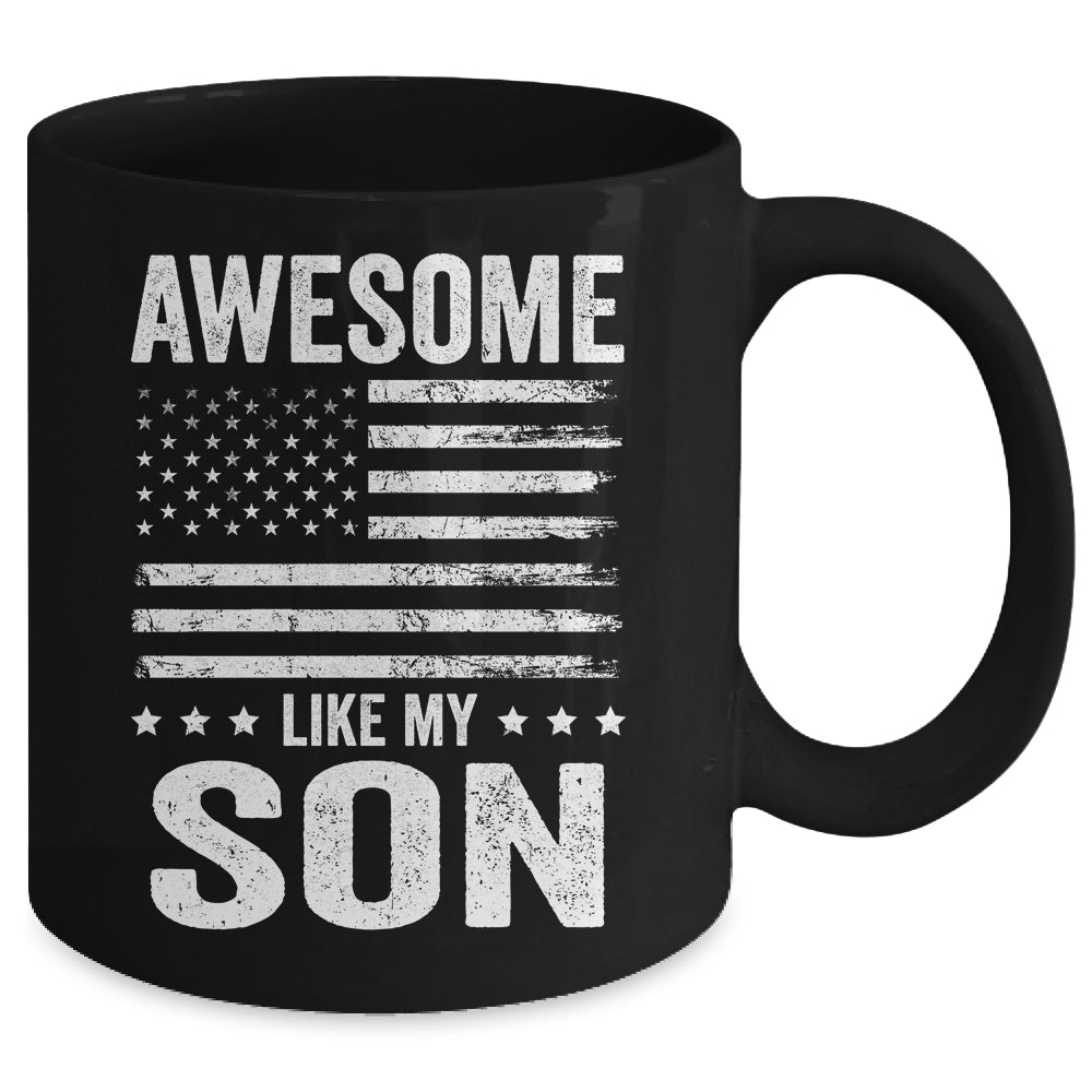 Awesome Like My Son Men Funny Fathers Day Dad Mug | teecentury