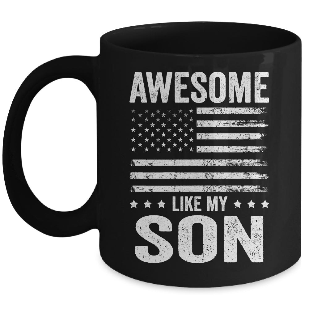 Awesome Like My Son Men Funny Fathers Day Dad Mug | teecentury
