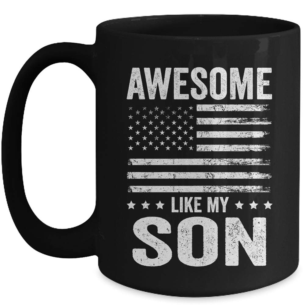 Awesome Like My Son Men Funny Fathers Day Dad Mug | teecentury