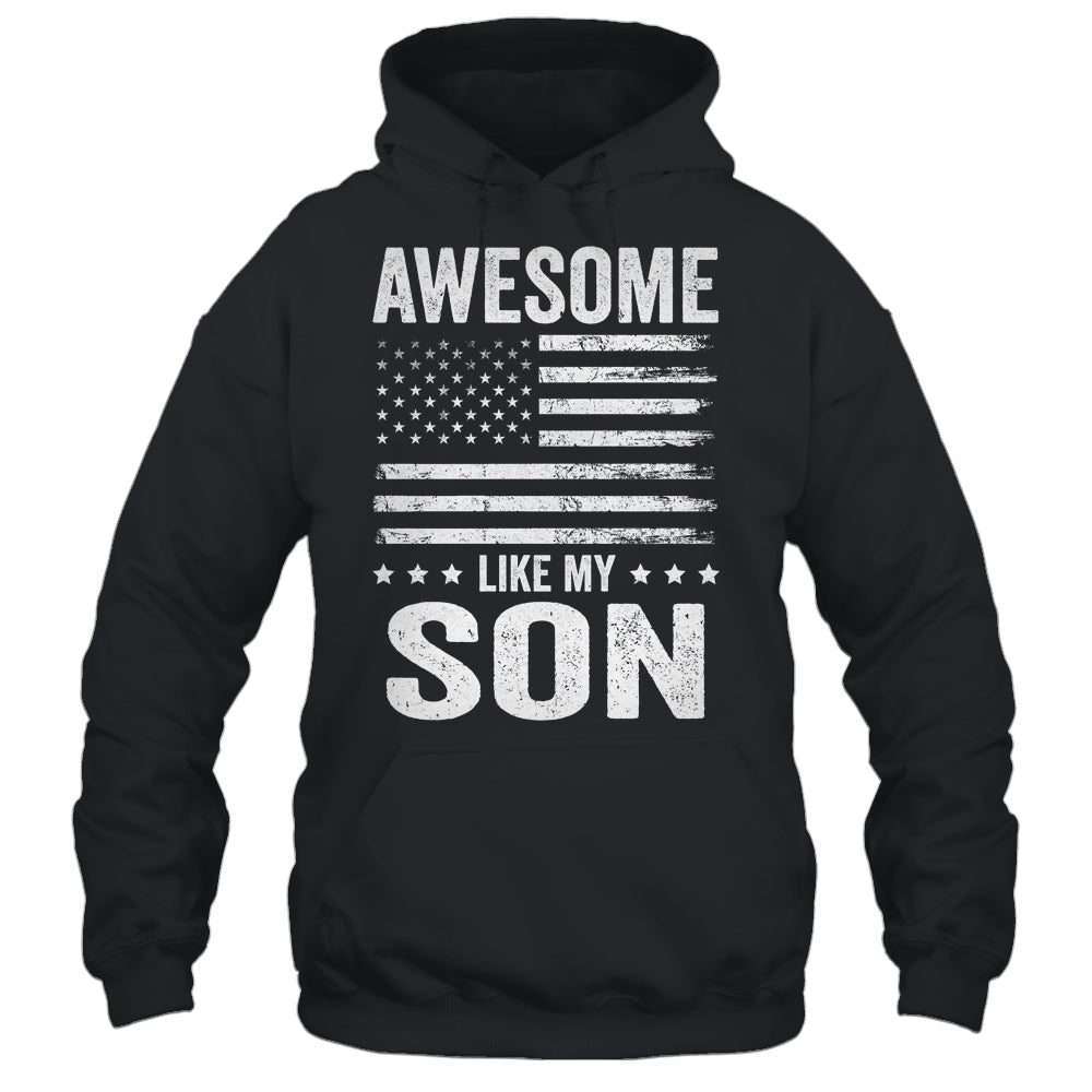 Awesome Like My Son Men Funny Fathers Day Dad Shirt & Hoodie | teecentury