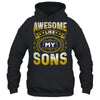 Awesome Like My Sons Funny Fathers Day Dad Mom Mothers Day Shirt & Hoodie | teecentury