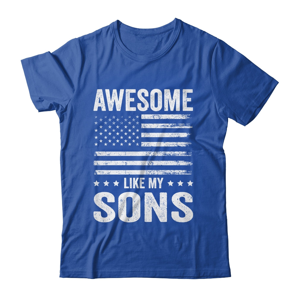 Awesome Like My Sons Men Funny Fathers Day Dad Shirt & Hoodie | teecentury