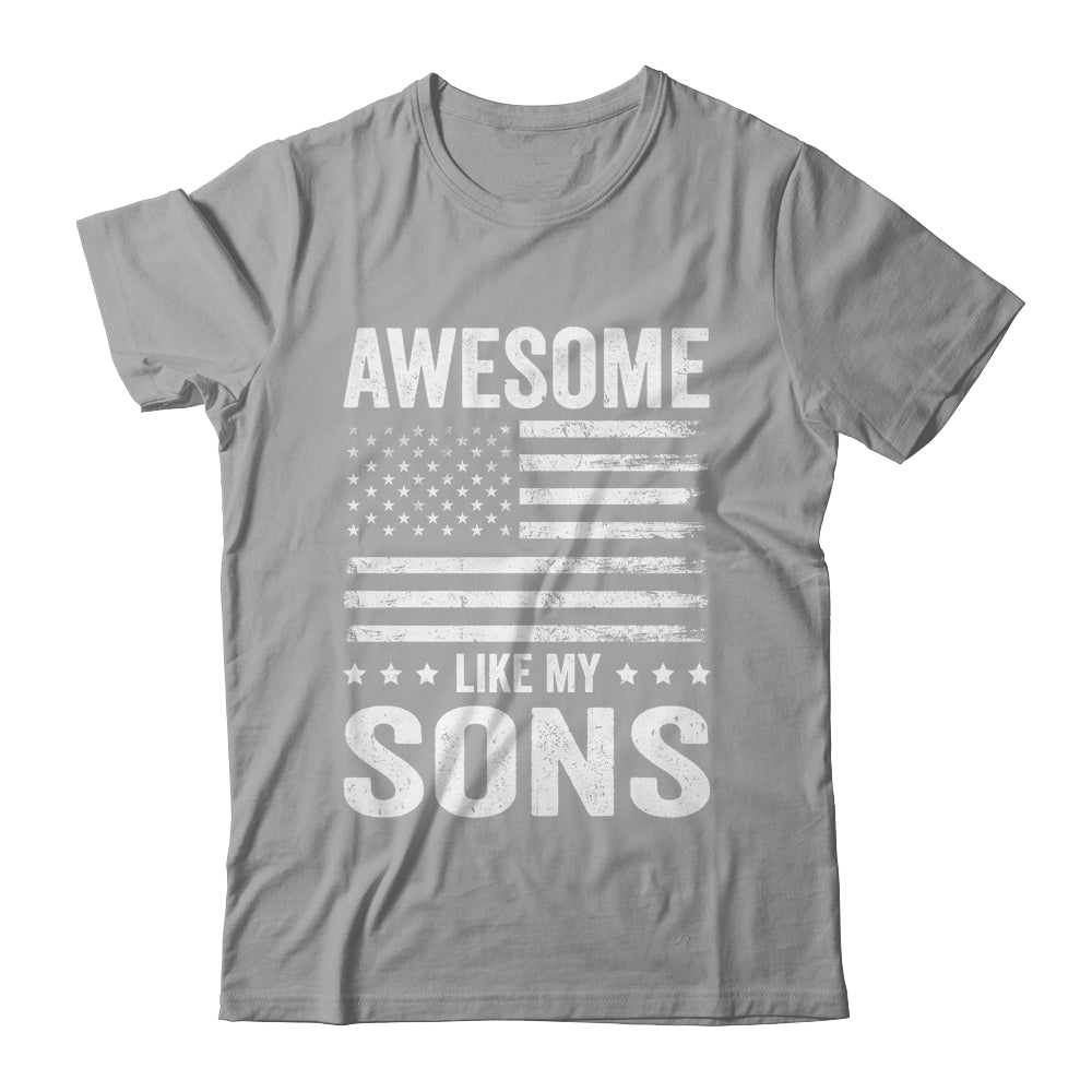Awesome Like My Sons Men Funny Fathers Day Dad Shirt & Hoodie | teecentury