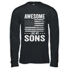 Awesome Like My Sons Men Funny Fathers Day Dad Shirt & Hoodie | teecentury