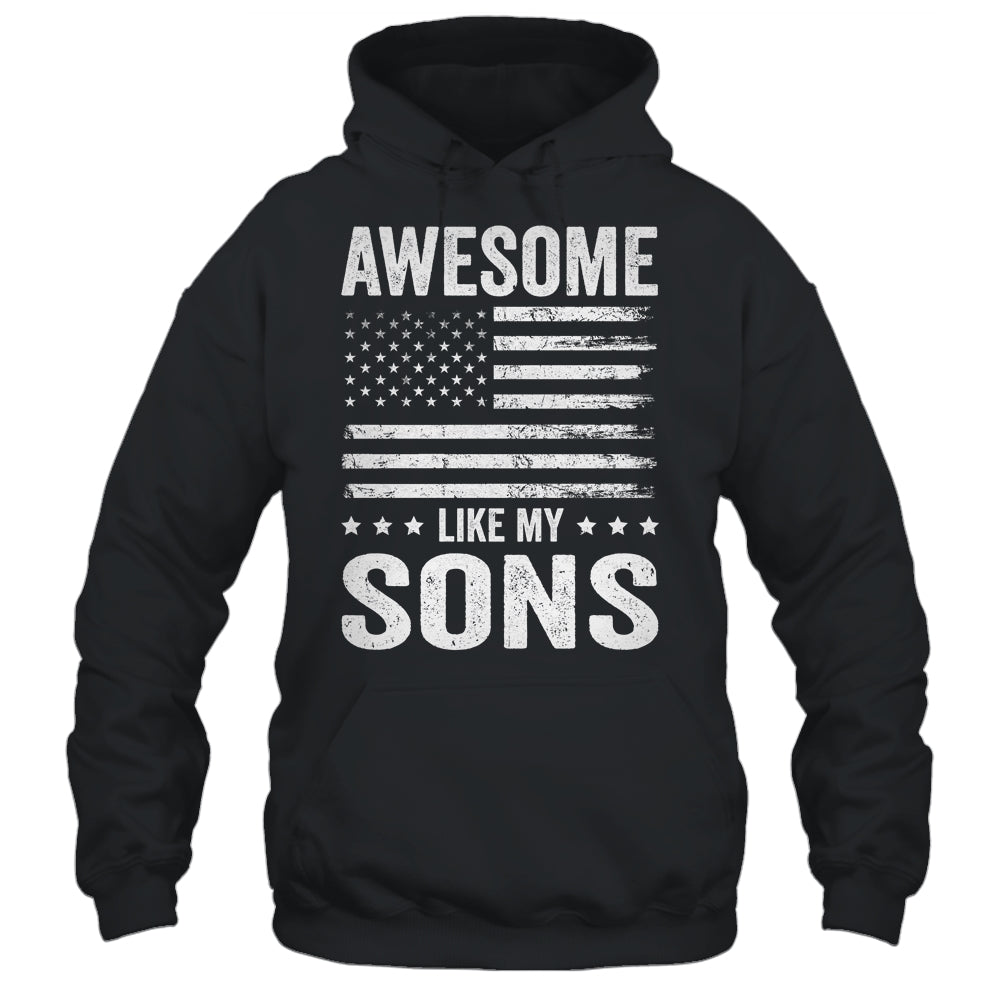 Awesome Like My Sons Men Funny Fathers Day Dad Shirt & Hoodie | teecentury