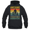 Awesome Like My Two Daughters Fathers Day Proud Dad Men Shirt & Hoodie | teecentury