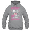 Awesome Since 1945 80 Years Old August 80th Birthday Women Shirt & Tank Top | teecentury
