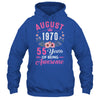 Awesome Since 1970 55 Years Old August 55th Birthday Women Shirt & Tank Top | teecentury