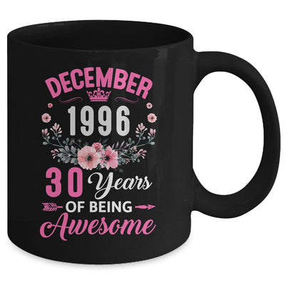 Awesome Since 1996 30 Years Old December 30th Birthday Women Mug | teecentury