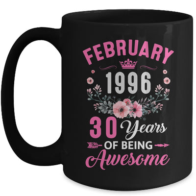 Awesome Since 1996 30 Years Old February 30th Birthday Women Mug | teecentury