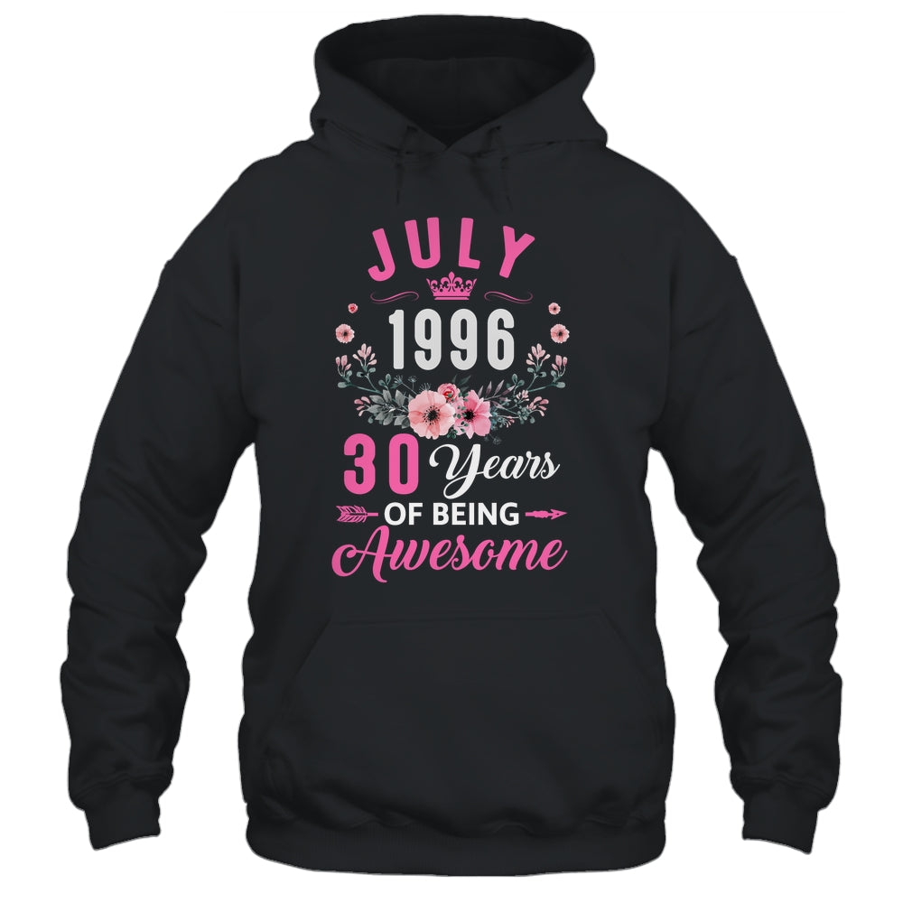 Awesome Since 1996 30 Years Old July 30th Birthday Women Shirt & Tank Top | teecentury