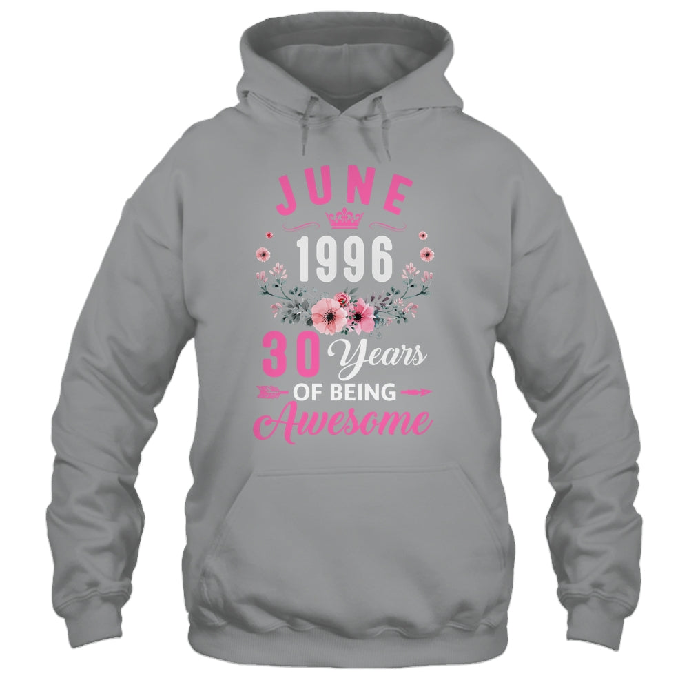 Awesome Since 1996 30 Years Old June 30th Birthday Women Shirt & Tank Top | teecentury