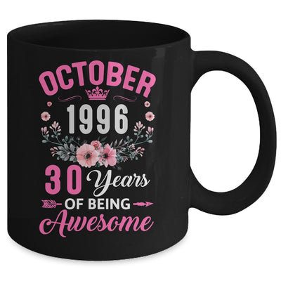 Awesome Since 1996 30 Years Old October 30th Birthday Women Mug | teecentury