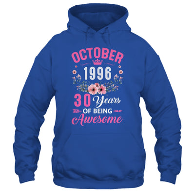 Awesome Since 1996 30 Years Old October 30th Birthday Women Shirt & Tank Top | teecentury