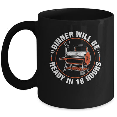 BBQ Dad Funny Smoking Meat Smoker Barbecue Dad Men Party Mug | teecentury