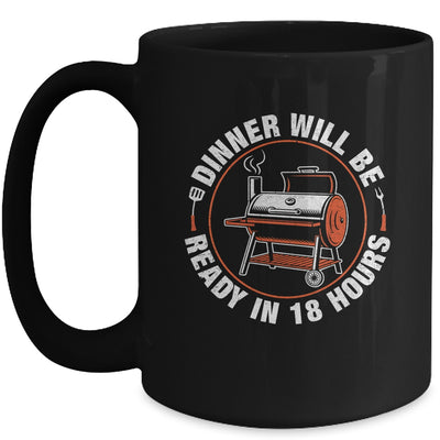 BBQ Dad Funny Smoking Meat Smoker Barbecue Dad Men Party Mug | teecentury