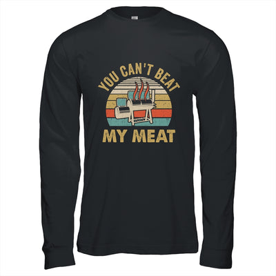 BBQ Grilling Smoking Funny Vintage You Can't Beat My Meat Shirt & Hoodie | teecentury